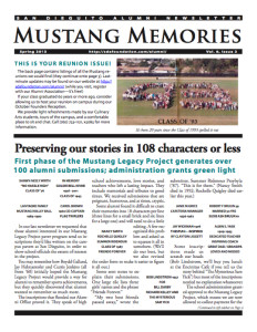 Mustang Memories Reunion Issue