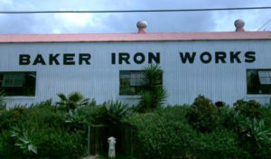 Street view of Baker Iron Works