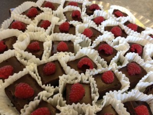 Raspberry Chocolate To Die Fors, made by our Culinary Arts kids. Sumptuous!