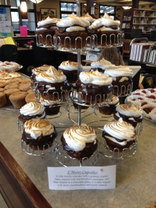 S'mores Cupcakes, made by SDA's Culinary Arts class. Yummy!