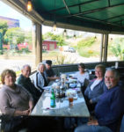 Group of 1959 reunion committee at Leucadia Pizzeria