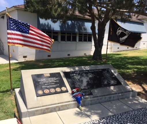The San Dieguito Fallen Alumni Memorial on the high school campus