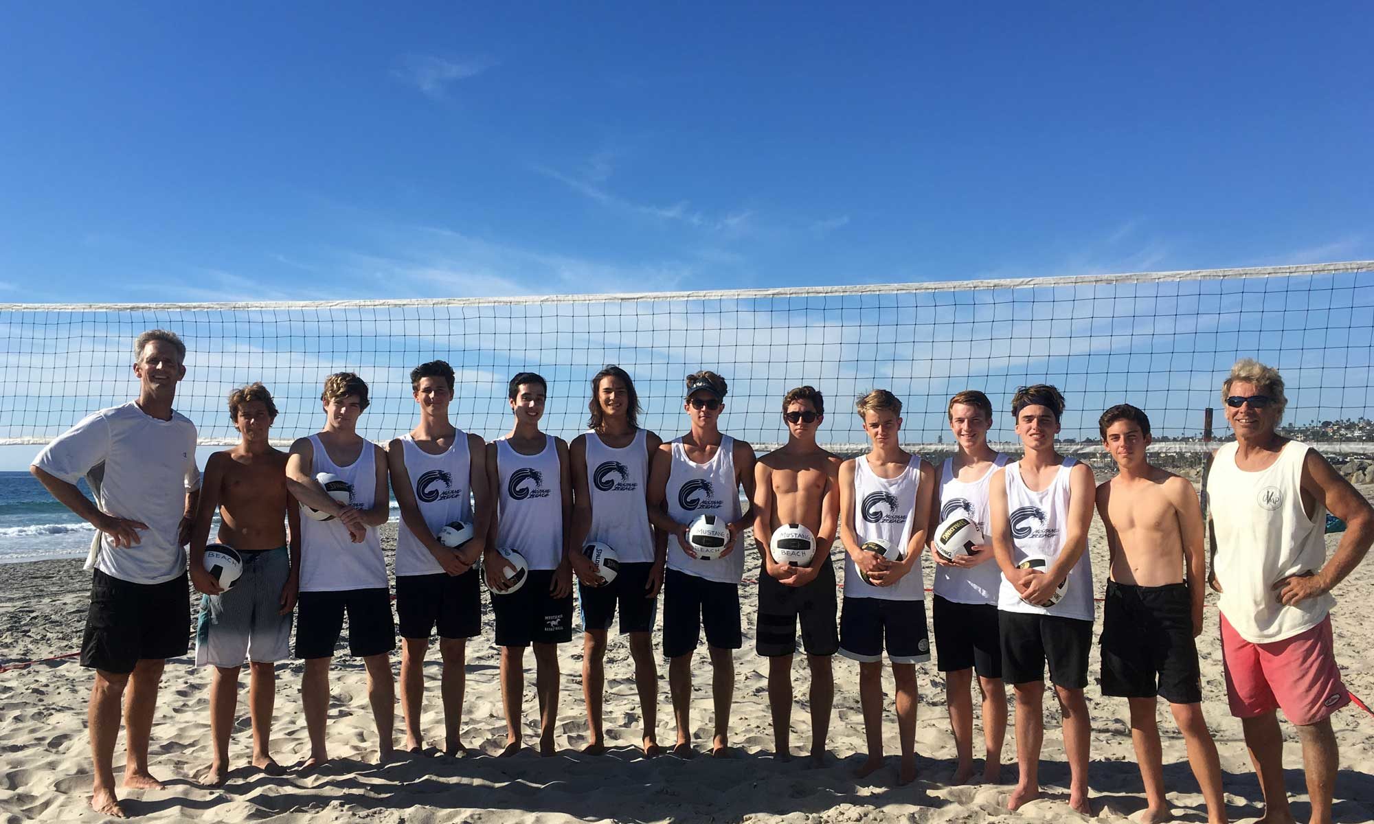 Mustang Boys Beach Volleyball