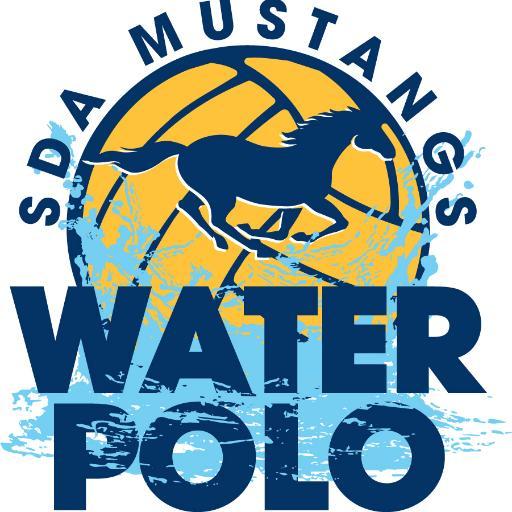 SDA Mustangs Water Polo Logo